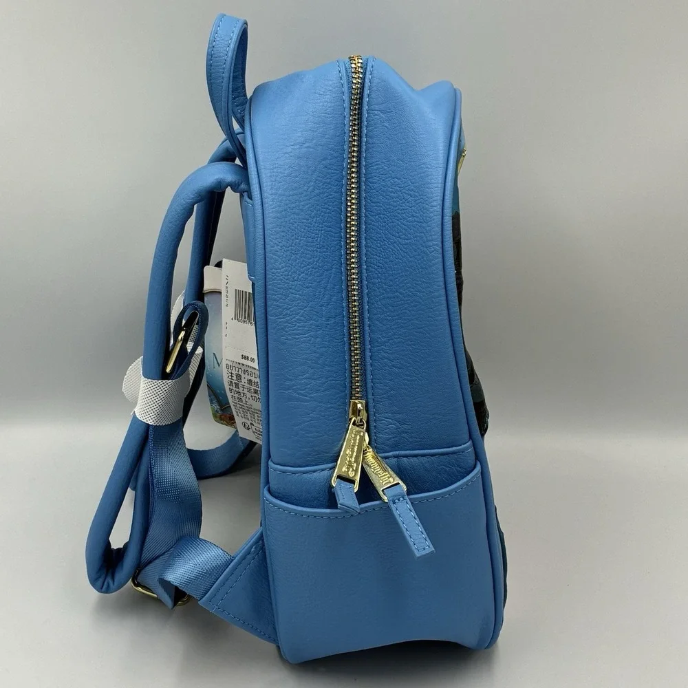 Disney Parks The Little Mermaid Loungefly Mini Backpack Live Action Film NWT